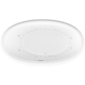 Atlantis Whirlpools Petite 44 x 78 Oval Bathtub 4478PCA