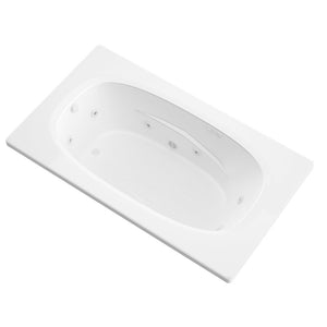 Atlantis Whirlpools Polaris 36 x 66 Rectangular Bathtub 3666P