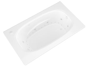 Atlantis Whirlpools Polaris 36 x 72 Rectangular Bathtub 3672P