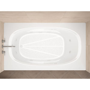 Atlantis Whirlpools Polaris 42 x 72 Rectangular Bathtub 4272P