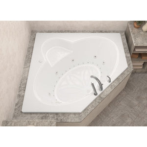 Atlantis Whirlpools Sublime 60 x 60 Corner Jetted Bathtub 6060S