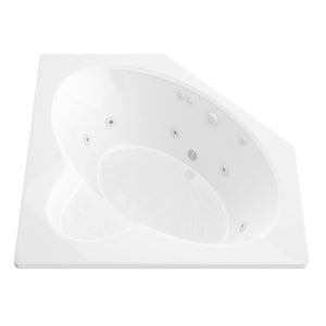 Atlantis Whirlpools Sublime 60 x 60 Corner Jetted Bathtub 6060S