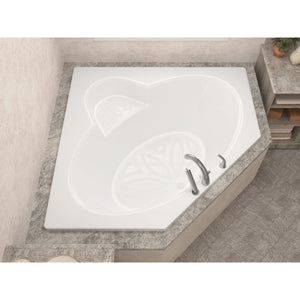 Atlantis Whirlpools Sublime 60 x 60 Corner Soaking Bathtub 6060SS