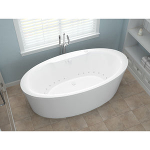 Atlantis Whirlpools Suisse 34 x 68 Oval Freestanding Bathtub 3468S