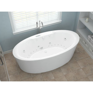 Atlantis Whirlpools Suisse 34 x 68 Oval Freestanding Bathtub 3468S