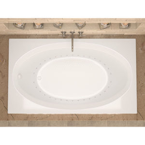 Atlantis Whirlpools Vogue 42 x 60 Rectangular Soaking Bathtub 4260VS
