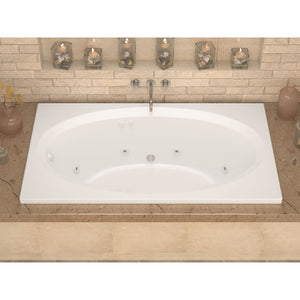 Atlantis Whirlpools Vogue 42 x 60 Rectangular Whirlpool Jetted Bathtub 4260VWL