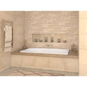 Atlantis Whirlpools Vogue 42 x 60 Rectangular Whirlpool Jetted Bathtub 4260VWL