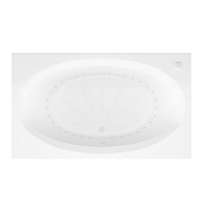 Atlantis Whirlpools Vogue 42 x 72 Rectangular Bathtub 4272VC