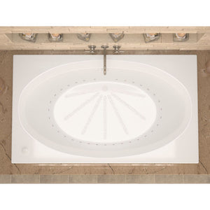 Atlantis Whirlpools Vogue 42 x 72 Rectangular Bathtub 4272VC