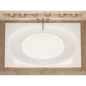 Atlantis Whirlpools Vogue 42 x 72 Rectangular Air & Whirlpool Jetted Bathtub 4272VDR