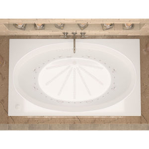 Atlantis Whirlpools Vogue 42 x 72 Rectangular Bathtub 4272VC