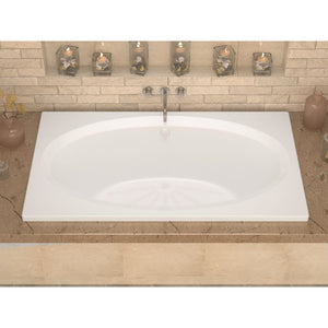 Atlantis Whirlpools Vogue 42 x 72 Rectangular Soaking Bathtub 4272VCS