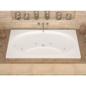 Atlantis Whirlpools Vogue 42 x 72 Rectangular Whirlpool Jetted Bathtub 4272VW