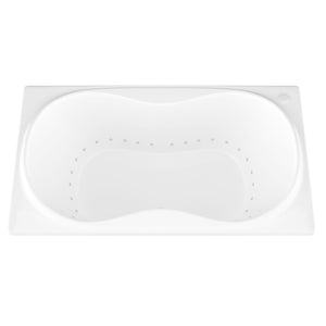 Atlantis Whirlpools Whisper 36 x 72 Rectangular Bathtub 3672W