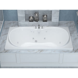 Atlantis Whirlpools Whisper 36 x 72 Rectangular Bathtub 3672W