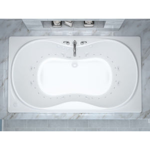 Atlantis Whirlpools Whisper 42 x 72 Rectangular Bathtub 4272W