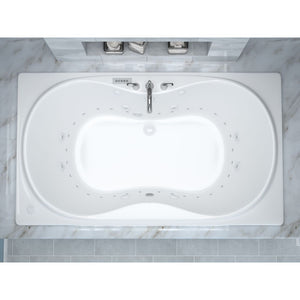 Atlantis Whirlpools Whisper 42 x 72 Rectangular Bathtub 4272W