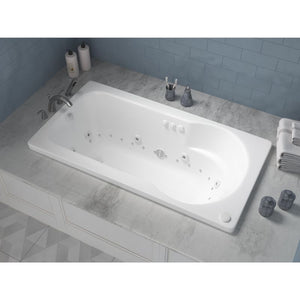 Atlantis Whirlpools Zepher 32 x 60 Rectangular Bathtub 3260Z