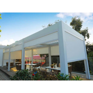 Bon Pergola Wind Resistant Screen - Weatherproof Pergola
