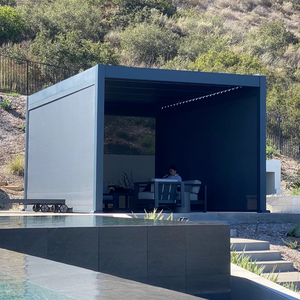 Bon Pergola Wind Resistant Screen - Weatherproof Pergola