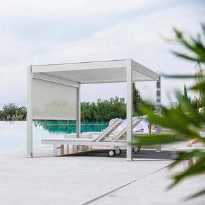 Bon Pergola Wind Resistant Screen for Villa Pergola SCN