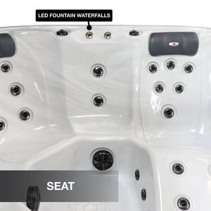 Canadian Spa Cambridge 6-Person 34-Jet Hot Tub KH-10141