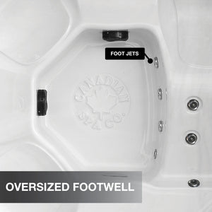 Canadian Spa Cambridge 6-Person 34-Jet Hot Tub KH-10141