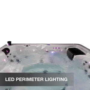 Canadian Spa Toronto Special Edition (10HP) 6 Person 44 Jet Hot Tub KH-10143