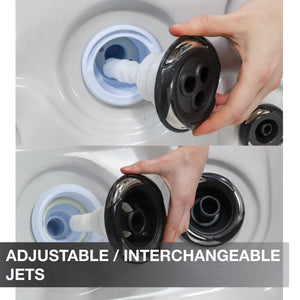 Canadian Spa Toronto Special Edition (10HP) 6 Person 44 Jet Hot Tub KH-10143