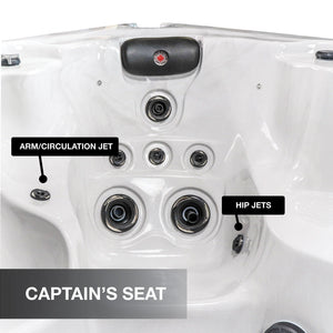 Canadian Spa Toronto Special Edition (10HP) 6 Person 44 Jet Hot Tub KH-10143