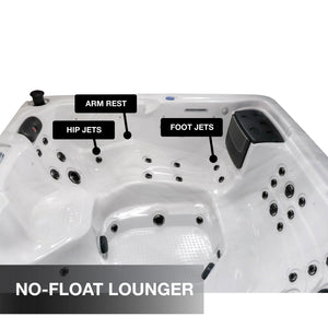 Canadian Spa Toronto Special Edition (10HP) 6 Person 44 Jet Hot Tub KH-10143