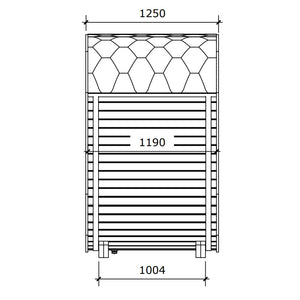 Celsium Ula Mini Outdoor Sauna