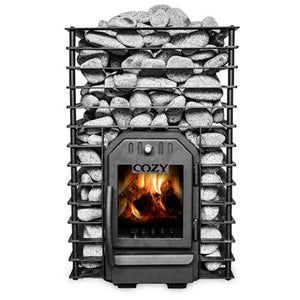 Cozy Heat Quattro 12kW Wood Burning Sauna Stove 4745010348259