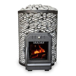 Cozy Heat O Thru-Wall Wood Burning Sauna Stove 12kW 4745010348044