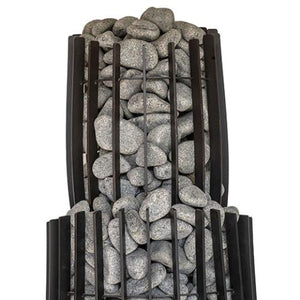 Cozy Heat Black Stainless Steel SW H700 Chimney Cover for SW Sauna Stoves 127953