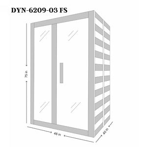 Golden Design Santiago 2 Person Full Spectrum Infrared Sauna – Canadian Hemlock DYN-6209-03 FS