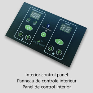 Dynamic Serena 2-Person Full Spectrum Near Zero EMF (Under 3MG) FAR Infrared Sauna (Canadian Hemlock) DYN-6229-03 FS