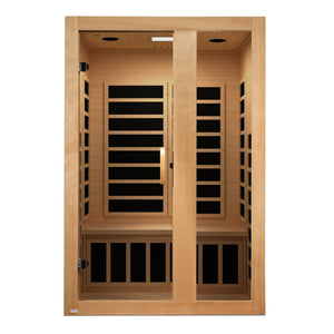 Dynamic Serena Elite 2-person Ultra Low EMF (Between 3-5MG) FAR Infrared Sauna (Canadian Hemlock) DYN-6229-01 Elite