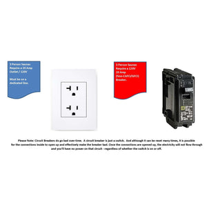 Dynamic Toscana Elite 3-person Ultra Low EMF (Between 3-5MG) FAR Infrared Sauna (Canadian Hemlock) DYN-6315-05 Elite