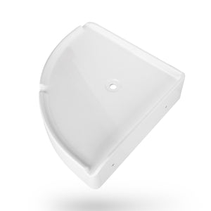 Ella's Bubbles 8" x 8"Corner Soap Dish SMC SD-205R