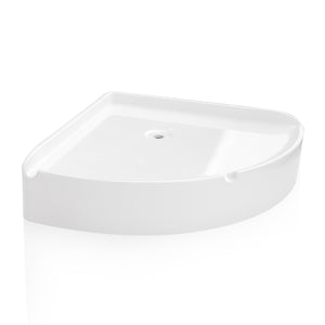 Ella's Bubbles 8" x 8"Corner Soap Dish SMC SD-205R