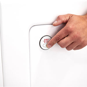 Ella's Bubbles Big4Two 36"x80" Hydro + Air Massage with Independent Foot Massage Acrylic Two Seat Walk-In-Bathtub with Two Ella 2pc Faucets TO2SA3680