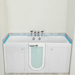 Ella's Bubbles Flexible Glue Up Tile Flange for Walk-in Tubs, Shower Bases and Bathtubs Without Flange