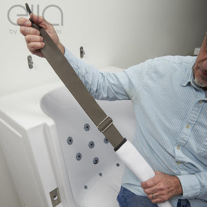 Ella's Bubbles Mount & Clip Seat Belt for Walk‑In Tub Stability or Molded Shower Seat