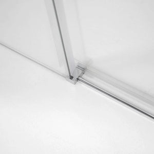 Ella's Bubbles Primo 48″ × 78″ 8 mm Tempered Glass Sliding Door PRIMO-8-48