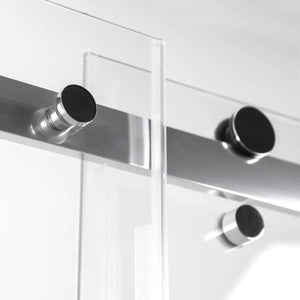 Ella's Bubbles Primo 48″ × 78″ 8 mm Tempered Glass Sliding Door PRIMO-8-48