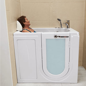 Ella's Bubbles Small 10″ x 7.5″ Head Pillow with 2-Suction-Cups for Walk-In Bathtubs EHEADRESTSM