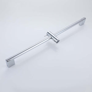 Ella's Bubbles Waterfall Bathtub Faucet Wall Mount with 24″ Slider and Hand Held Shower WMF