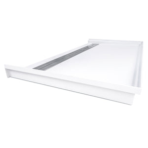 Ella’s Bubbles 33.5″ × 61.5″ ADA‑Compliant SMC Shower Pan ADA-6032-SMC